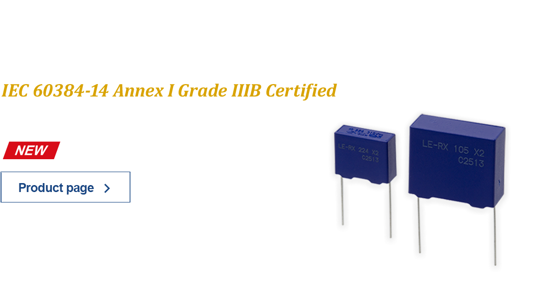 OKAYA ELECTRIC INDUSTRIES THB-Resistant Film Capacitors LE-RX Series