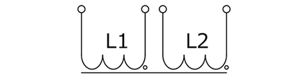 Circuit diagram of resonant circuit coil