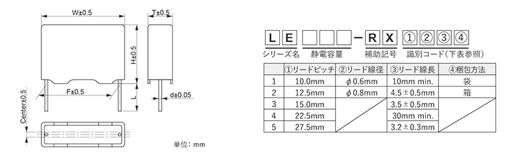 XDシリーズ　外形寸法図
